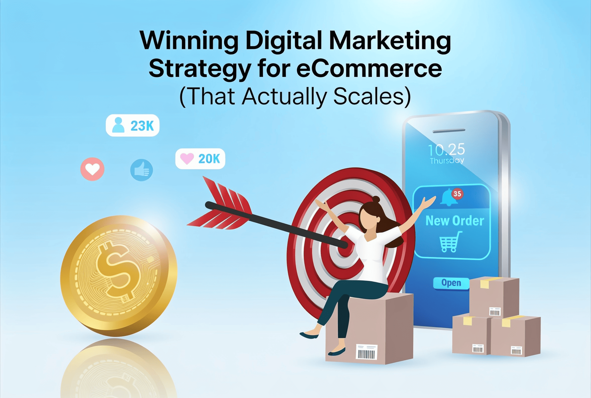 Winning Digital Marketing Strategy for eCommerce (That Actually Scales)